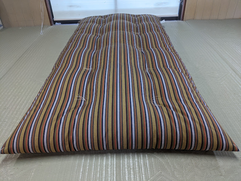 三河木綿 手作り コットン 敷ふとん (M1) 日本製 寝具 枕 まくら マクラ 睡眠 安眠 快眠 寝具 ギフト 贈答 グランプリ受賞 匠 天然素材 ハンドメイド 手作り 送料無料 90,000円