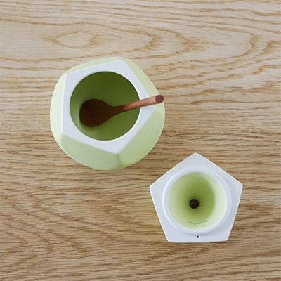 洋梨の形のシュガーポット poire ラ・フランス【ttyokzk ceramic design】