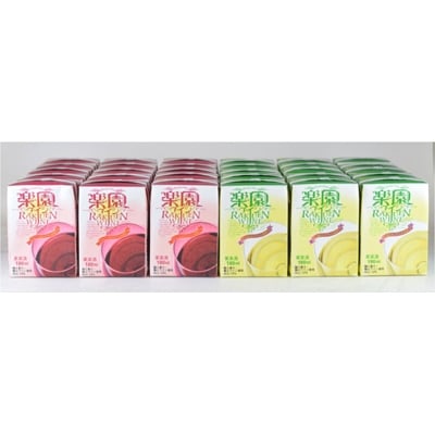 楽園　ワインミニパック　赤・白(180ml)30本セット(各15本)