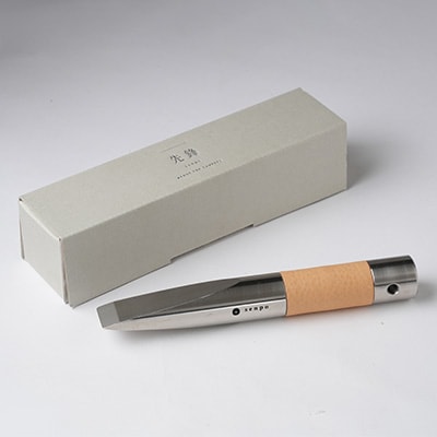 アウトドア 薪割り クサビ 「先鋒 natural」 ~ 鉄の匠が作る キャンプギア