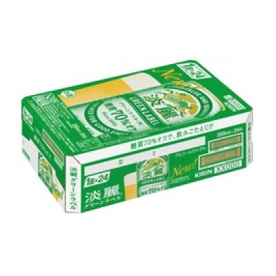 キリン 淡麗グリーンラベル 350ml×24本 (1ケース) 糖質70%オフ発泡酒