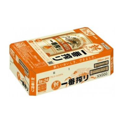 キリン一番搾り 生ビール　350ml×24本〈お酒・ビール〉