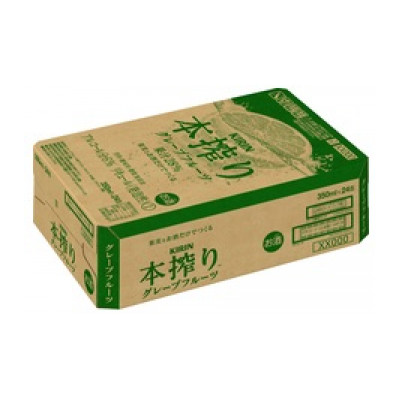 キリン 本搾り グレープフルーツ 350ml 1ケース (24本)alc6% 果汁28% チューハイ