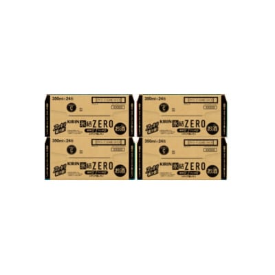 キリン ZERO シチリア産レモン350ml 4ケース(96本)【複数個口で配送】