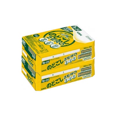 【毎月定期便】キリン のどごしZERO 350ml 2ケース(48本)全3回