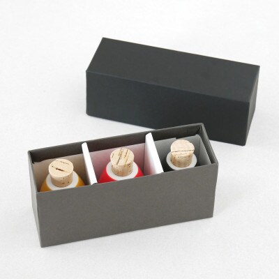 スパイスケース　swing 3個セット E (橙、紅、墨)