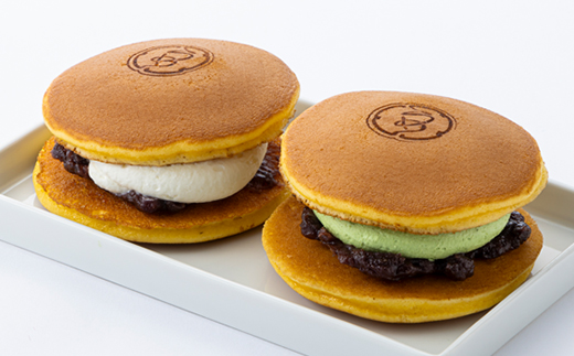 生どら焼き詰め合わせ(抹茶と小豆5個ずつ計10個入り)【配送不可地域：離島】