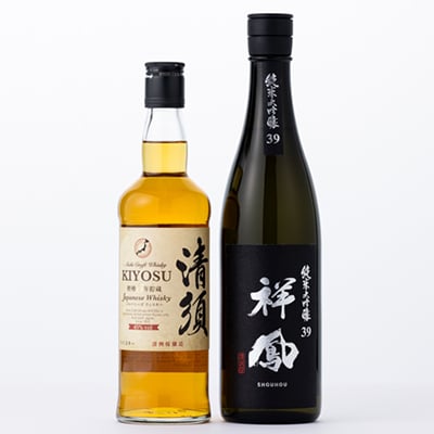 愛知クラフトウイスキー・純米大吟醸祥鳳セット(各1本)