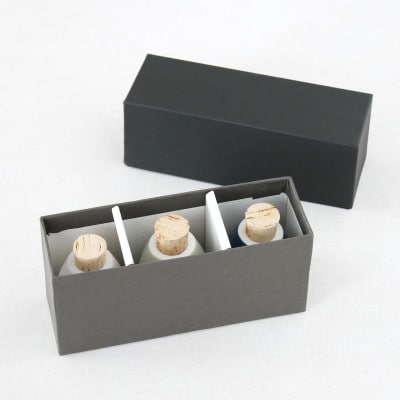 スパイスケース　swing 3個セット B (白、鶯、藍)