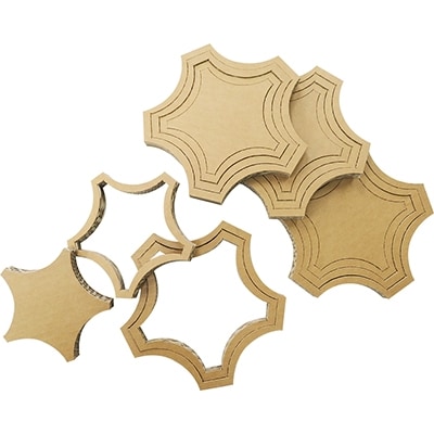 クラフトインテリア　クラフトキット小　花形　