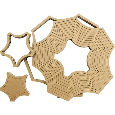 クラフトインテリア　クラフトキット大　花形