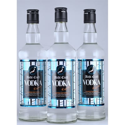 愛知クラフトウォッカキヨス40度　3本セット
