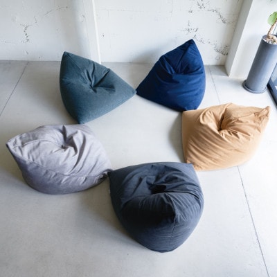 【FLANNEL SOFA】国産ビーズクッション KUPLE トライアングル 引換券