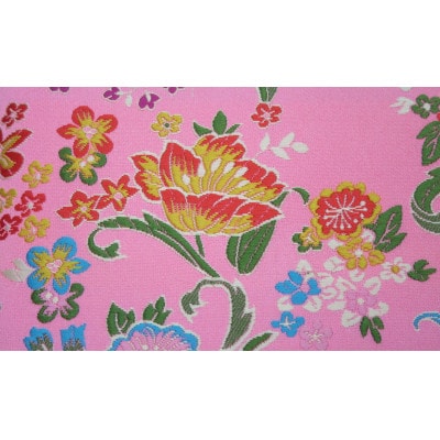 【山田人形店】愛知県北名古屋市　和室にぴったりなおしゃれな西陣織金襴小物入れ　ピンク地　1個