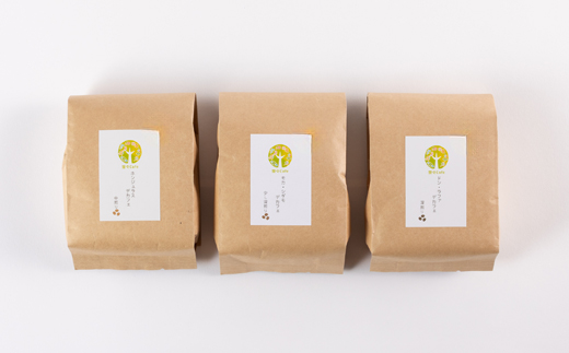 楚々Cafeの自家焙煎コーヒー豆 3種類飲み比べセット(豆)