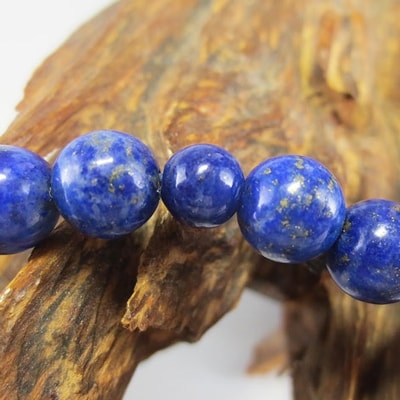 数珠 　女性用　『ラピスラズリ』　正絹房　桐箱入