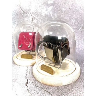 ランドセルリメイク　長財布とオルゴール付きミニランドセル+3アイテムのメンズセット