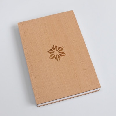 和の心をくすぐる美しい和モダンな御朱印帳「麻の葉」 1冊　愛知県北名古屋市製