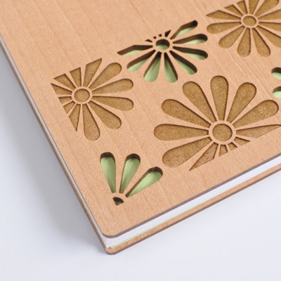 伝統と現代が融合した、美しい和モダンデザインの御朱印帳「紗綾型」 1冊　愛知県北名古屋市製