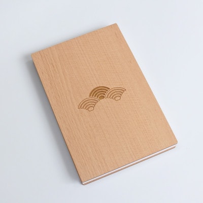 伝統と現代が融合した、美しい和モダンデザインの御朱印帳「青海波」 1冊　愛知県北名古屋市製