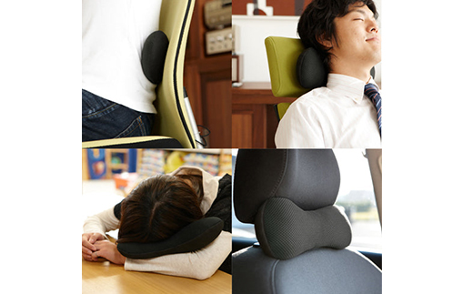 ネックピロー お昼寝 枕 ジムナストミニ  日本製 机の上やキャンプで使えるコンパクトまくら