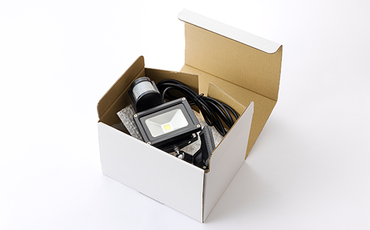 LED人感センサーライト10w(クリップタイプ)