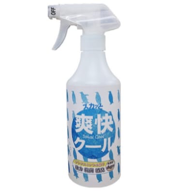 夏の暑さ対策! 衣類用冷感スプレーセット