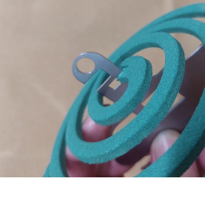 SDGsな「モチーフ蚊取り線香ホルダー」　ヘリコプター