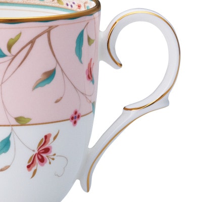 ノリタケ【花更紗】マグカップ(ピンク)