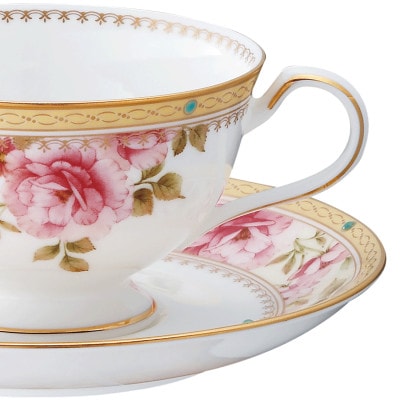 ノリタケ【ハートフォード】カップ＆ソーサー