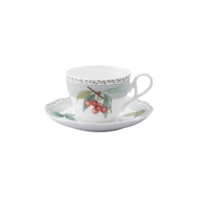 ノリタケ【オーチャードガーデン】カップ＆ソーサーペア(色変わり)