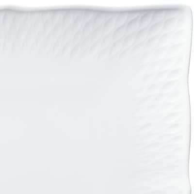 ノリタケ【シェール ブラン】23cmスクエアプレート