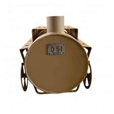 『焼却炉の鈴木工業』　薪ストーブ　D-51ロクマル　色:ベージュ