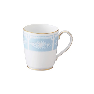 ノリタケ【レースウッドゴールド】マグカップペア