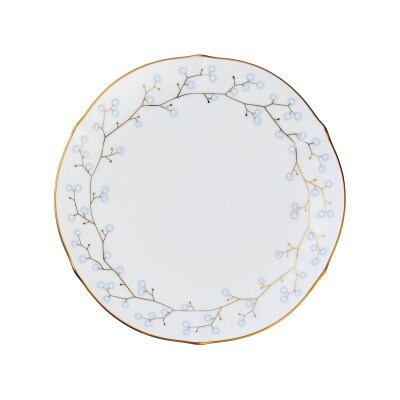 ノリタケ【ホワイトベル】21.5cmプレートペア