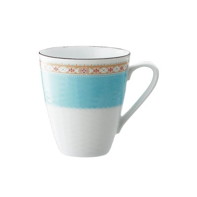 ノリタケ【ハミングブルー】マグカップペア