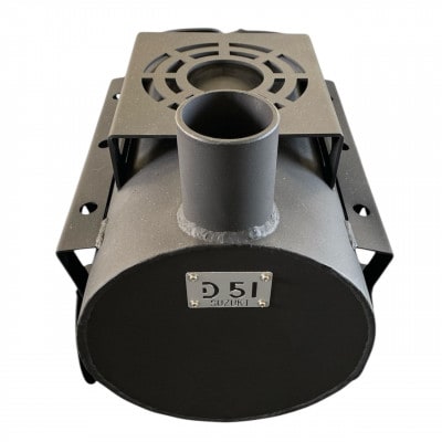 『焼却炉の鈴木工業』　薪ストーブ　D-51ロクマル　色:ブラック