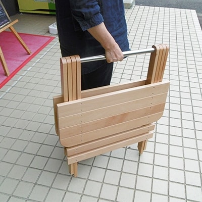 折りたたみテーブル　個包装(名古屋刑務所製造)A型