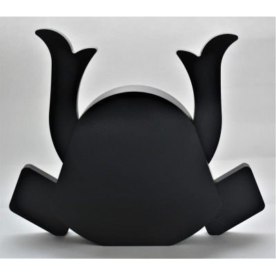 シンプル兜飾り・黒