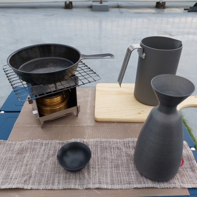 SDGsなアルコールストーブ・固形燃料用　クッカースタンド