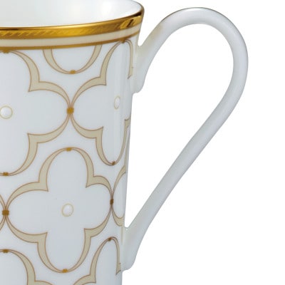 ノリタケ【トレフォリオゴールド＆プラチナ】マグカップペア (色変わり)