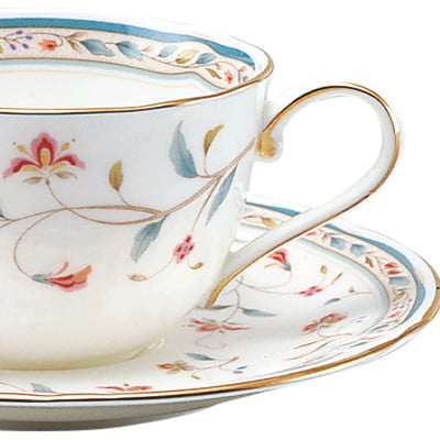 ノリタケ【花更紗】カップ＆ソーサーペア