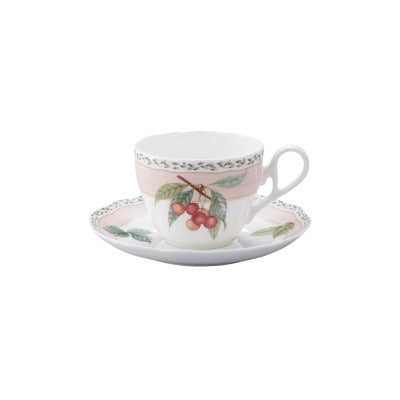 ノリタケ【オーチャードガーデン】カップ＆ソーサーペア(色変わり)