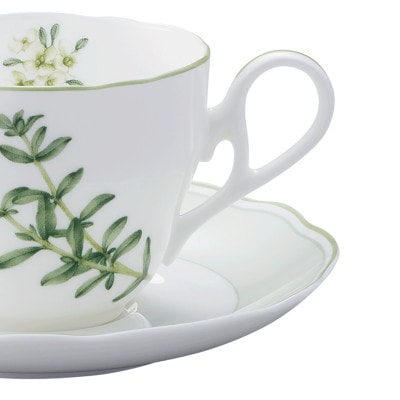 ノリタケ【イングリッシュハーブズ】カップ＆ソーサー