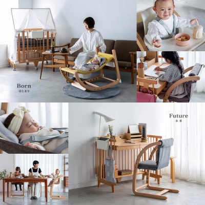 ファルスカ スクロールチェア One ミモザイエロー