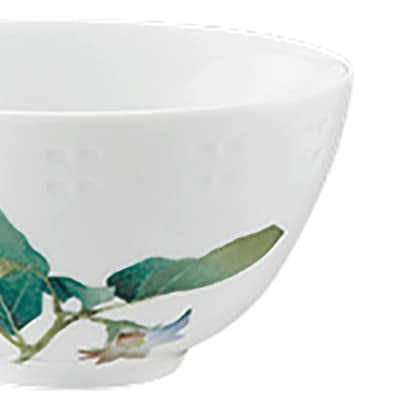 ノリタケ【京香旬彩】飯碗ペア(金時人参・加茂茄子)