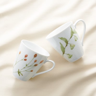 ノリタケ【あづまの路】マグカップ(われもこう)