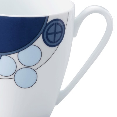 ノリタケ【フランク・ロイド・ライト インペリアルブルー】マグカップ