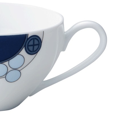 ノリタケ【フランク・ロイド・ライト インペリアルブルー】カップ＆ソーサー