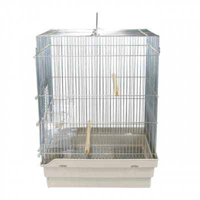 HOEIの鳥かご　小鳥用手のりケージ　35手のりG　ミラルナグレー